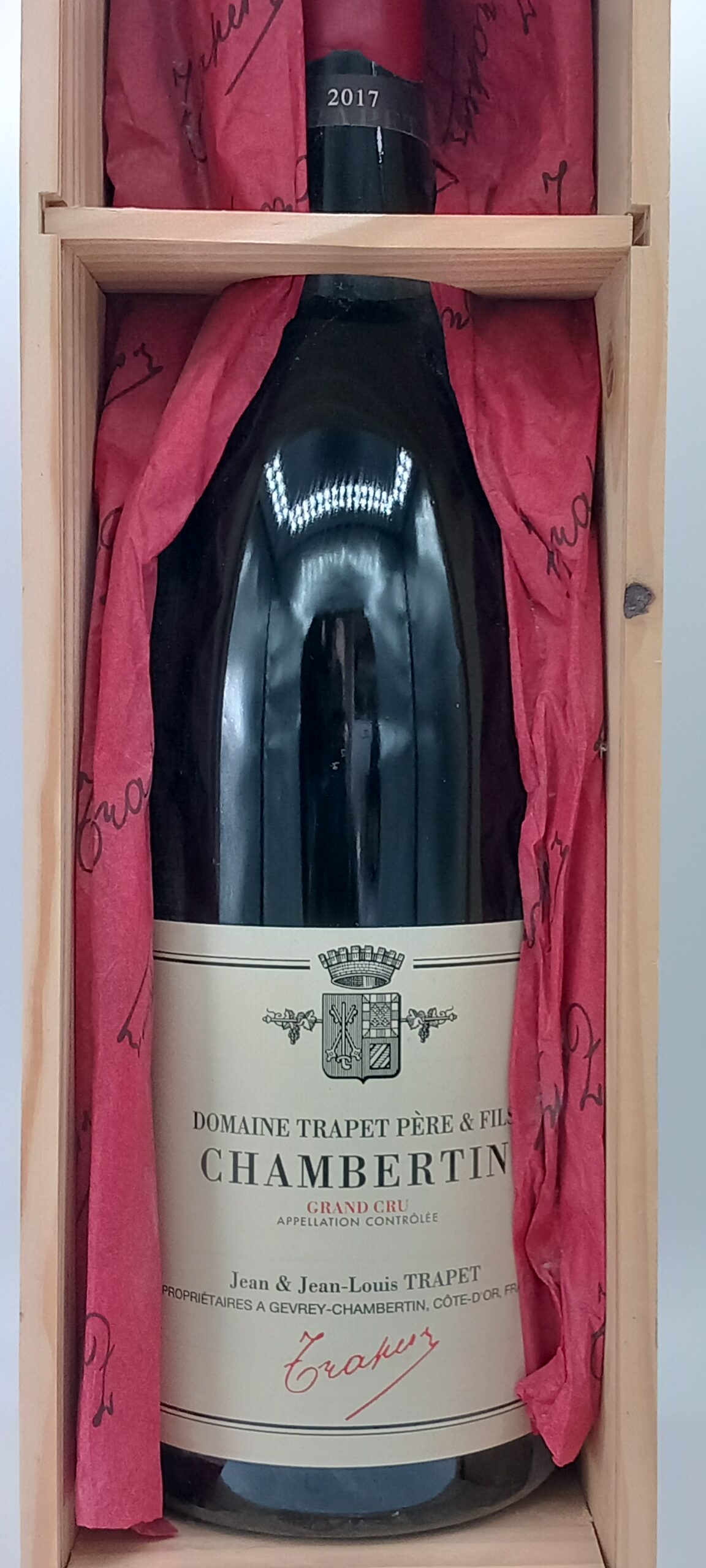 Bourgogne Jéroboam Chambertin Grand Cru 2017 Domaine Trapet