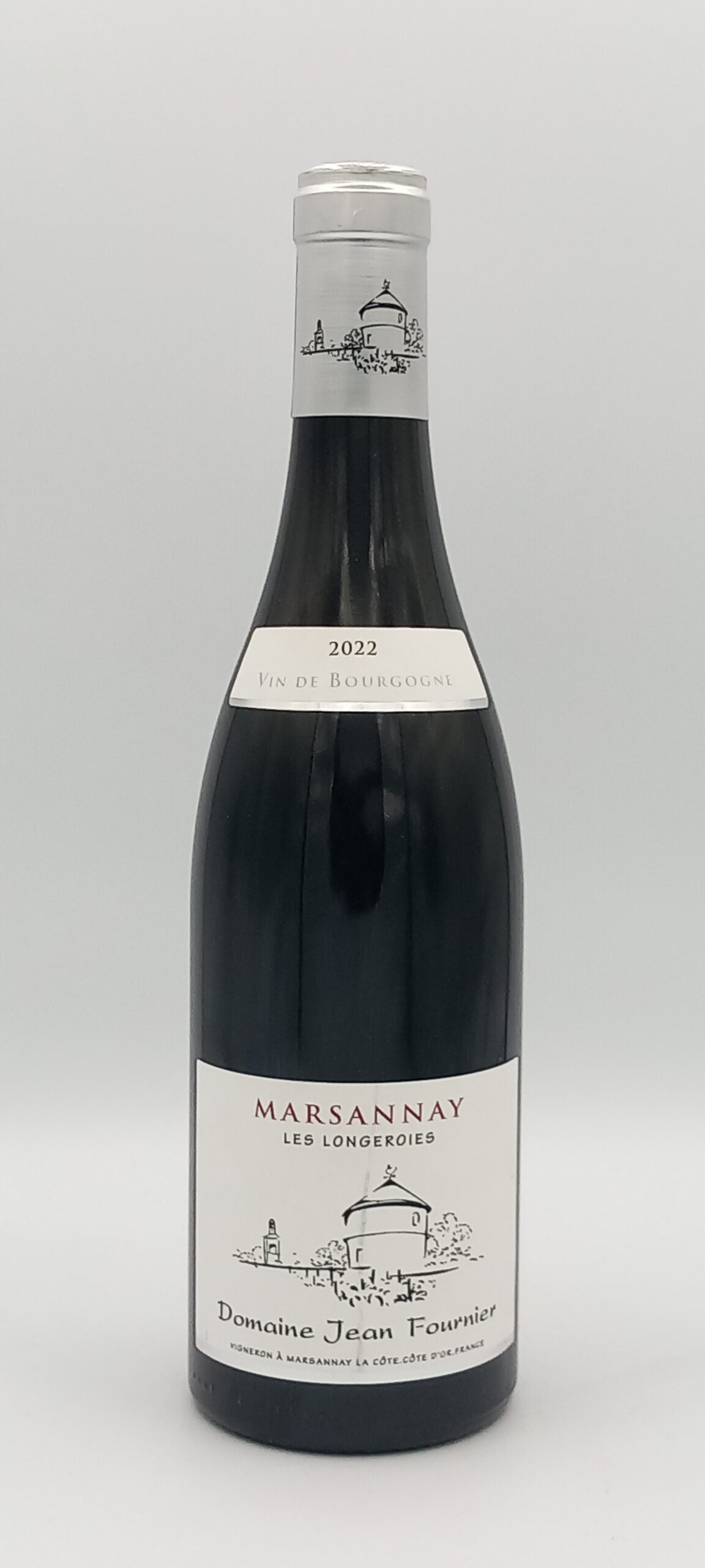 BOURGOGNE MARSANNAY LES LONGEROIES 2022 ROUGE 75CL DOMAINE JEAN FOURNIER