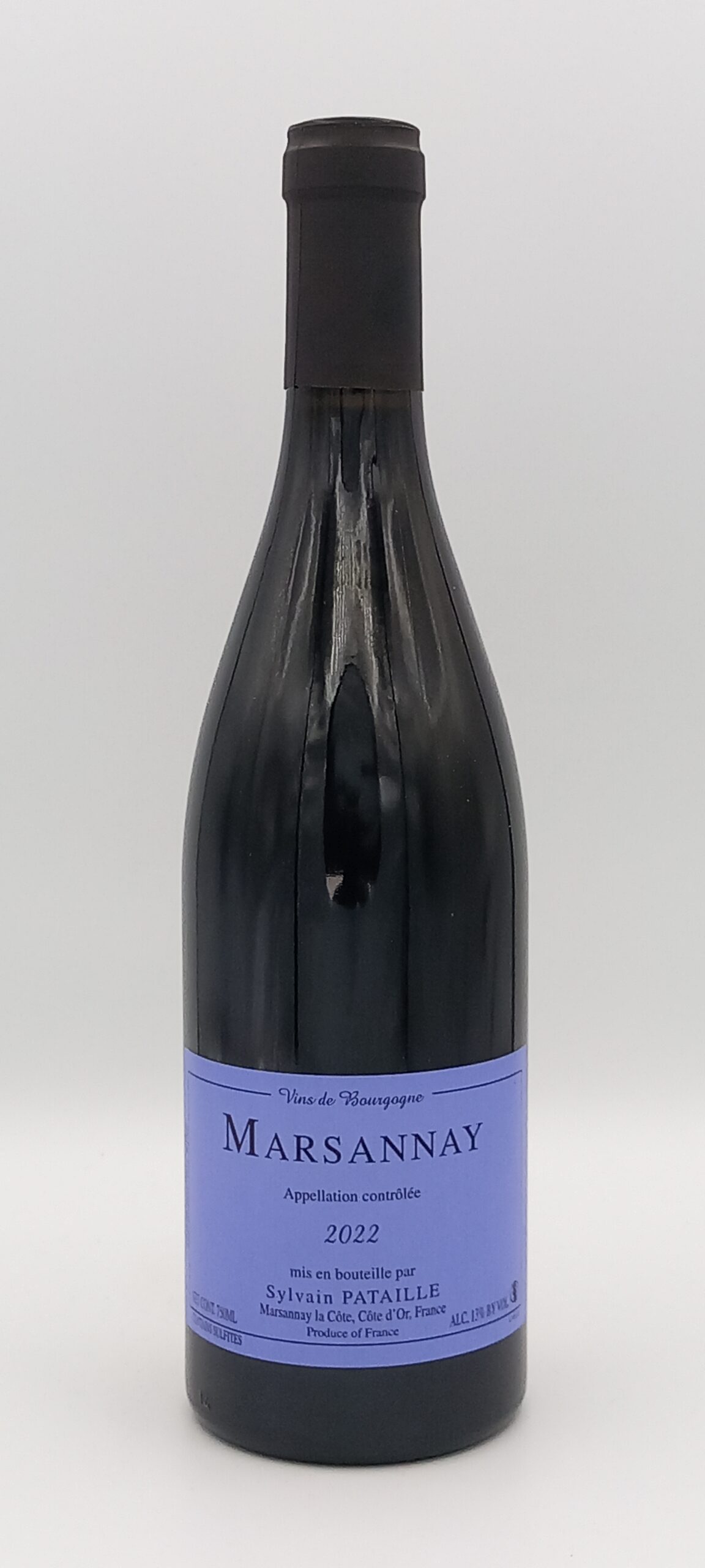 photo Bourgogne Marsannay Rouge 2022 Domaine Sylvain Pataille