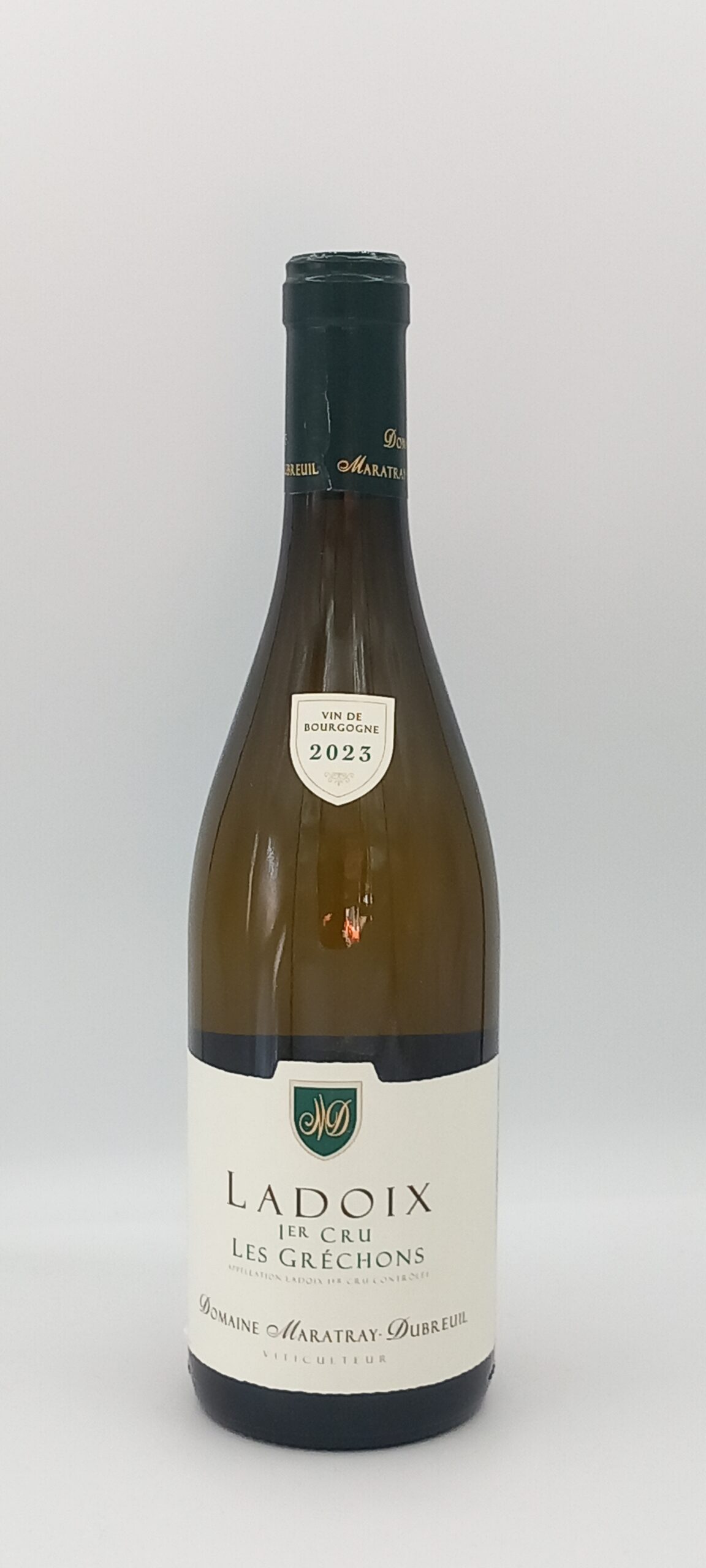 BOURGOGNE LADOIX 1ER CRU 2023 BLANC LES GRECHONS DOMAINE MARATRAY DUBREUIL