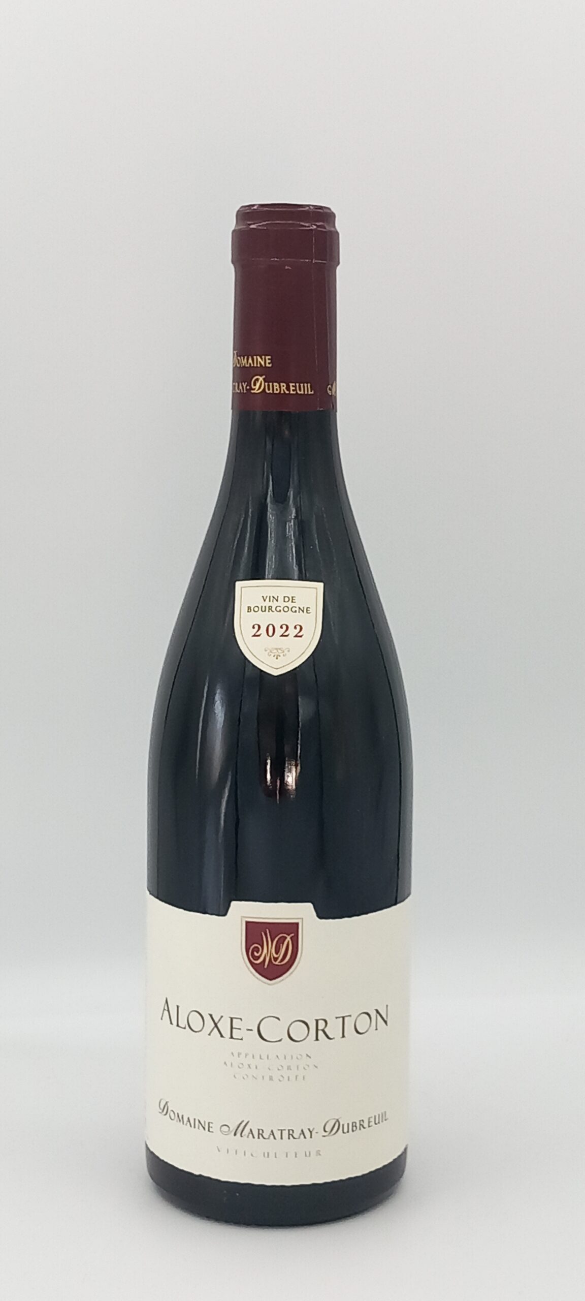 BOURGOGNE ALOXE CORTON 2022 ROUGE DOMAINE MARATRAY DUBREUIL