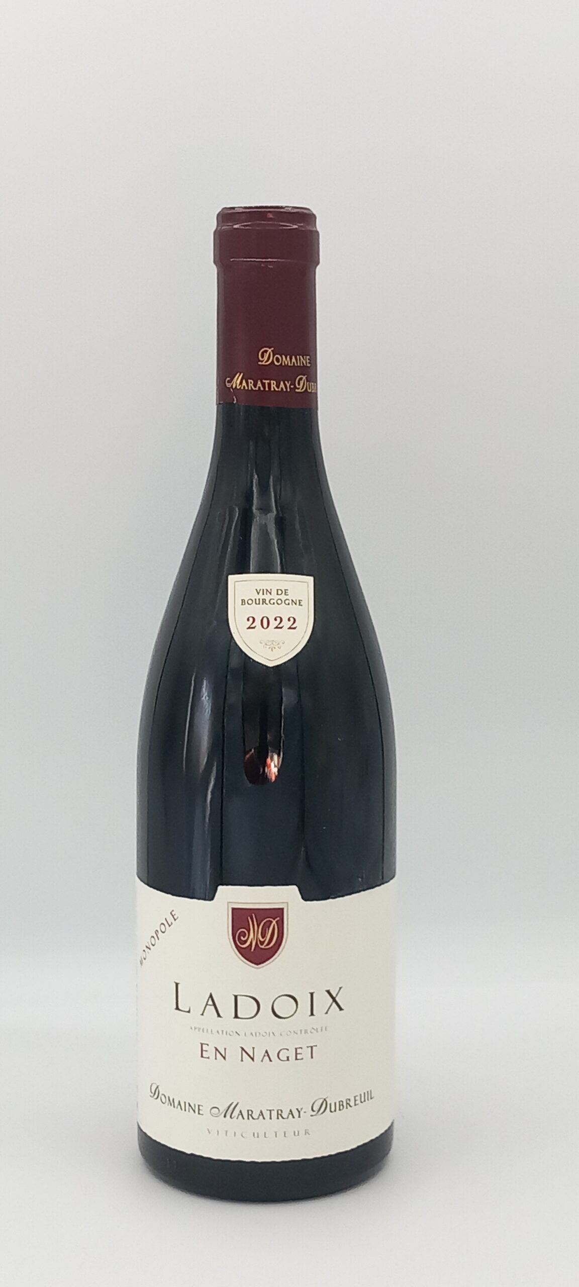 BOURGOGNE LADOIX NAGETS 2022 ROUGE DOMAINE MARATRAY DUBREUIL