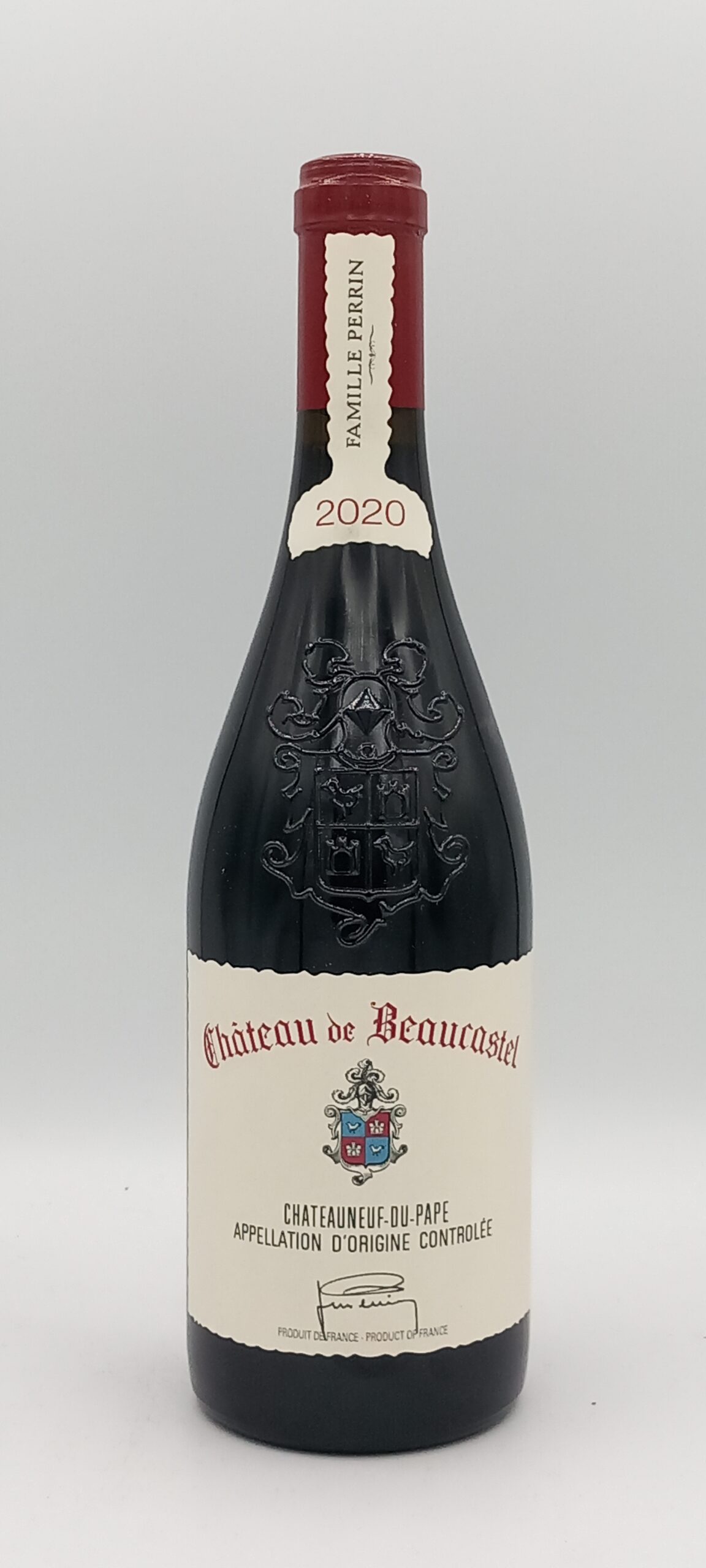 CHATEAUNEUF DU PAPE ROUGE BIO 2020 DOMAINE DE BEAUCASTEL