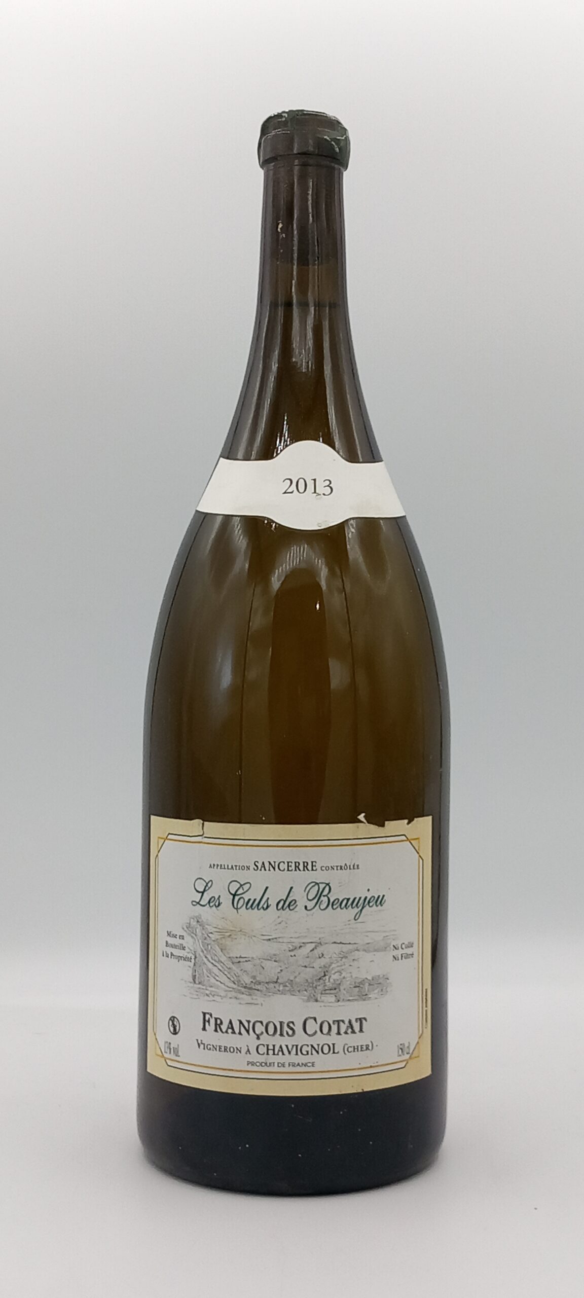 LOIRE MAGNUM SANCERRE « CUL DE BEAUJEU » 2013 DOMAINE FRANCOIS COTAT