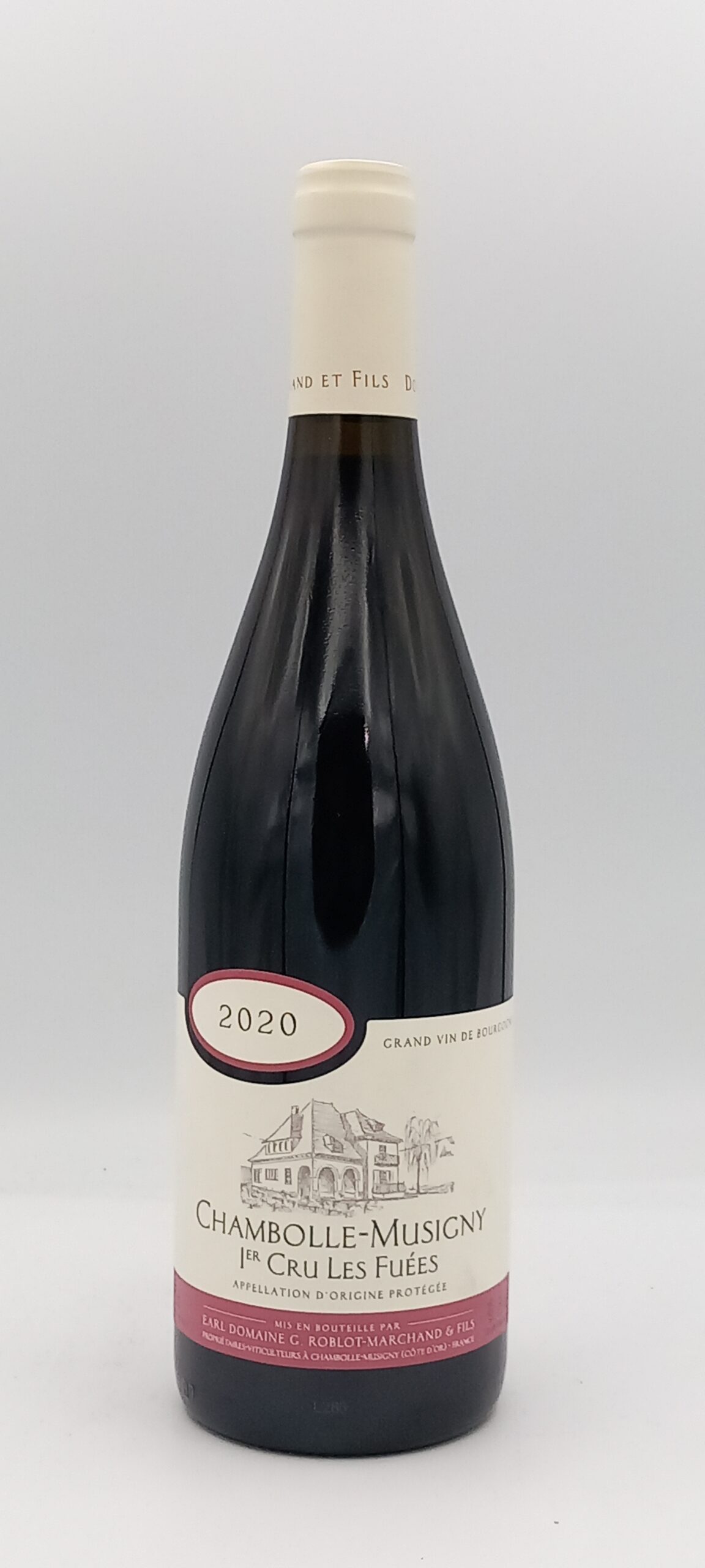 BOURGOGNE CHAMBOLLE MUSIGNY 1ER CRU « LES FUEES » 2020 ROUGE DOMAINE ROBLOT MARCHAND