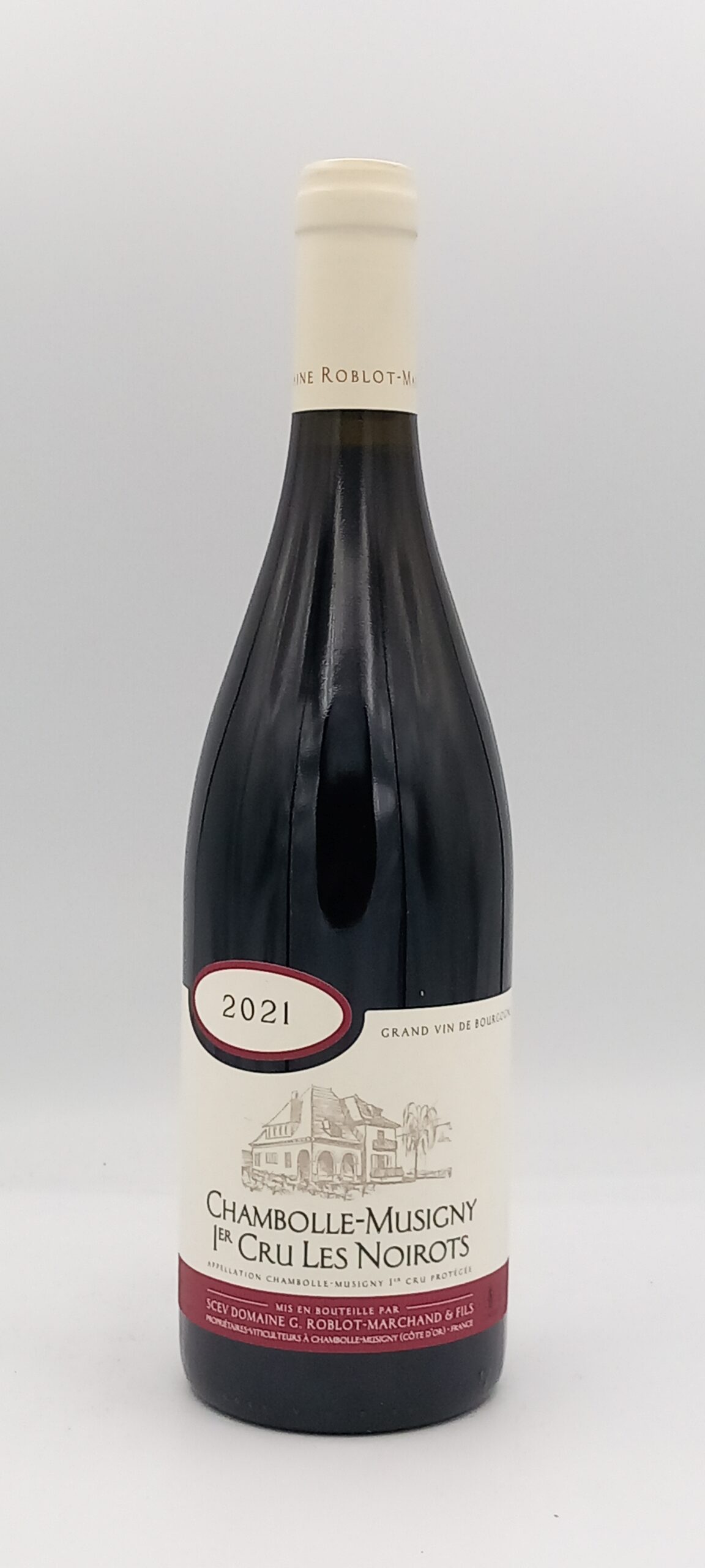 BOURGOGNE CHAMBOLLE MUSIGNY 1ER CRU « NOIROTS » 2021 DOMAINE ROBLOT MARCHAND