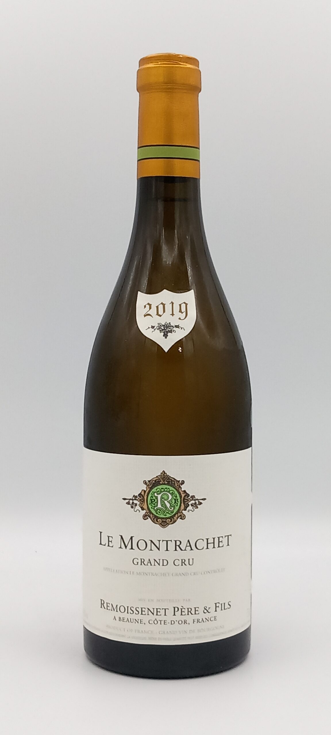 BOURGOGNE LE MONTRACHET GRAND CRU  2019 BLANC DOMAINE REMOISSENET