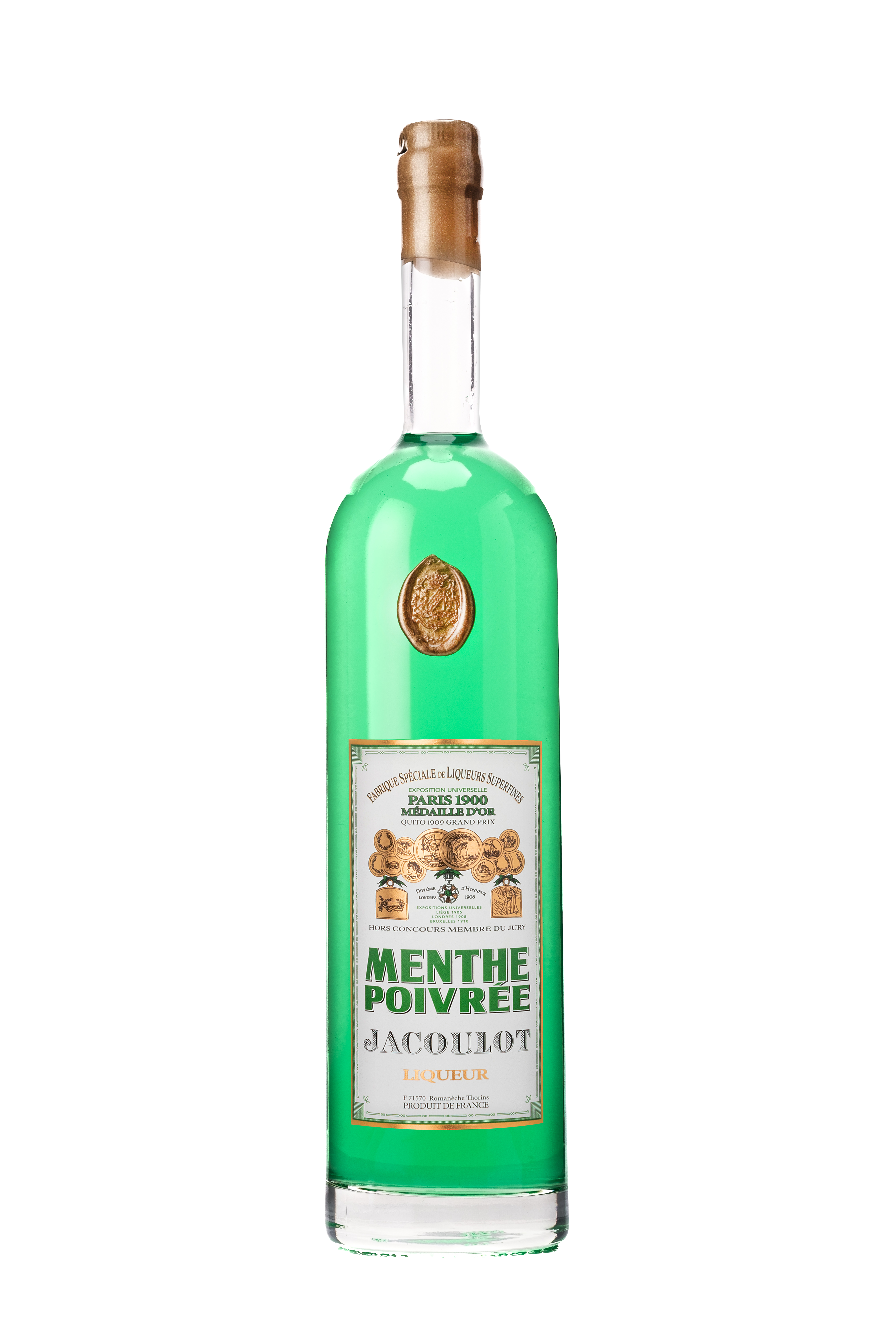 MENTHE POIVREE LIQUEUR 1.5 L MAISON JACOULOT