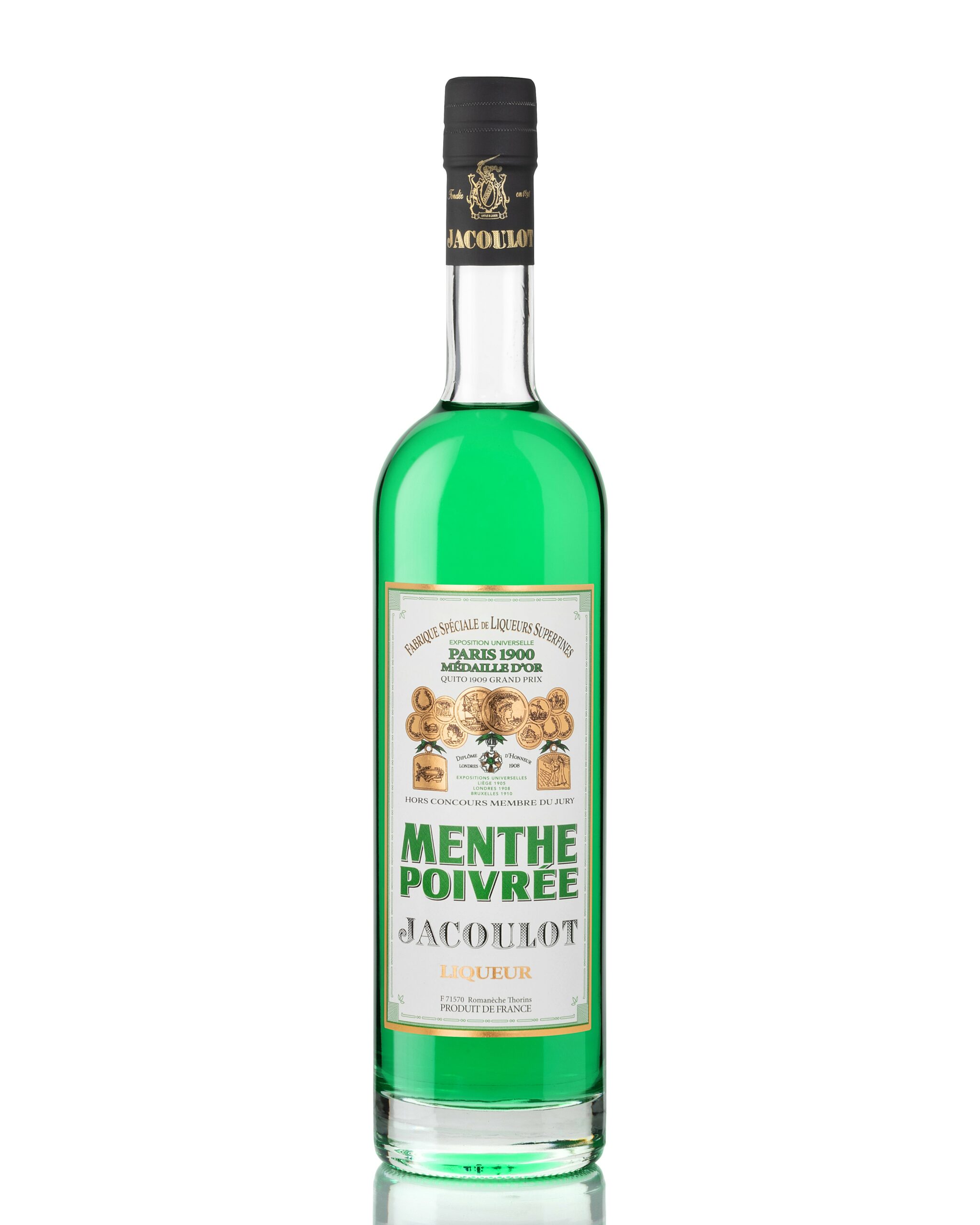 MENTHE POIVREE LIQUEUR 70CL MAISON JACOULOT