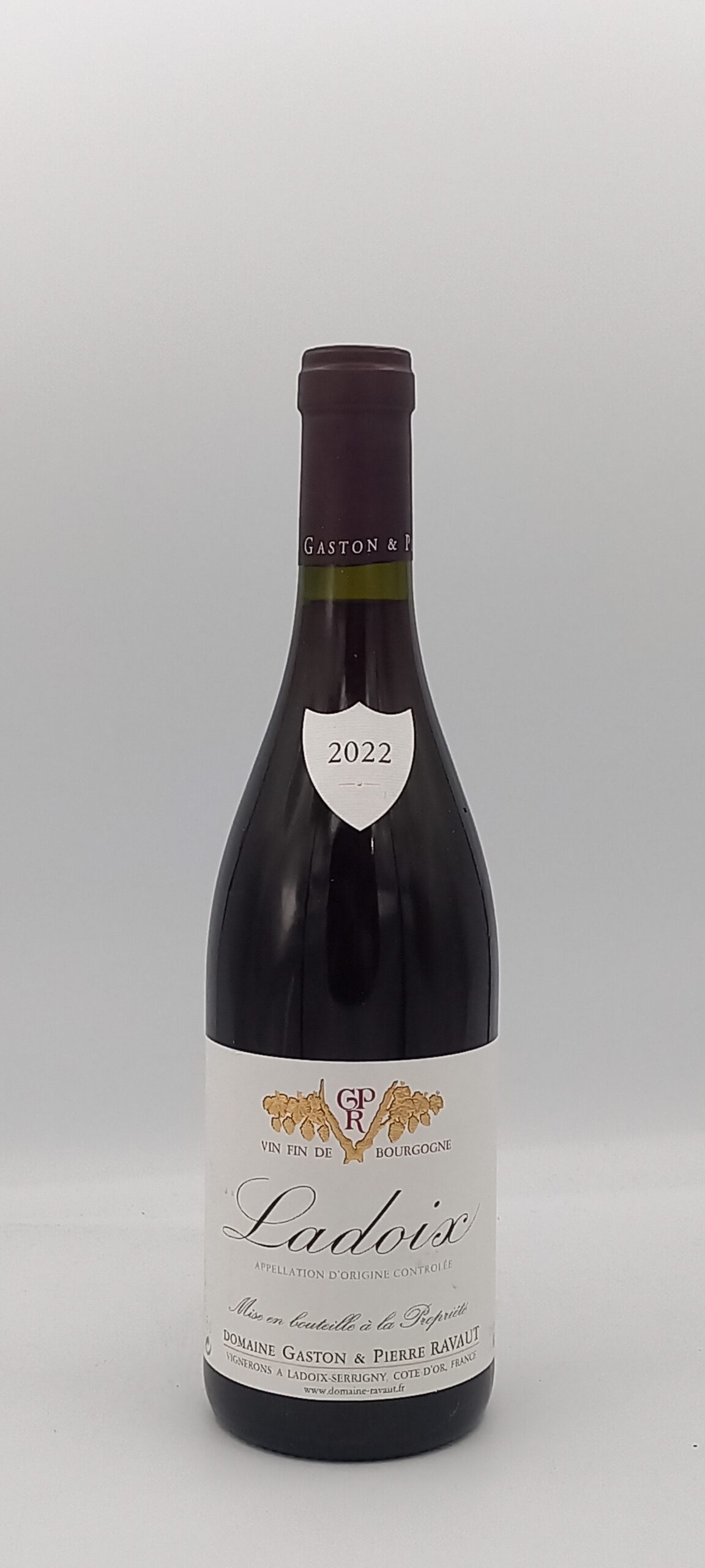 BOURGOGNE LADOIX ROUGE 2022 DOMAINE GASTON ET PIERRE RAVAUT