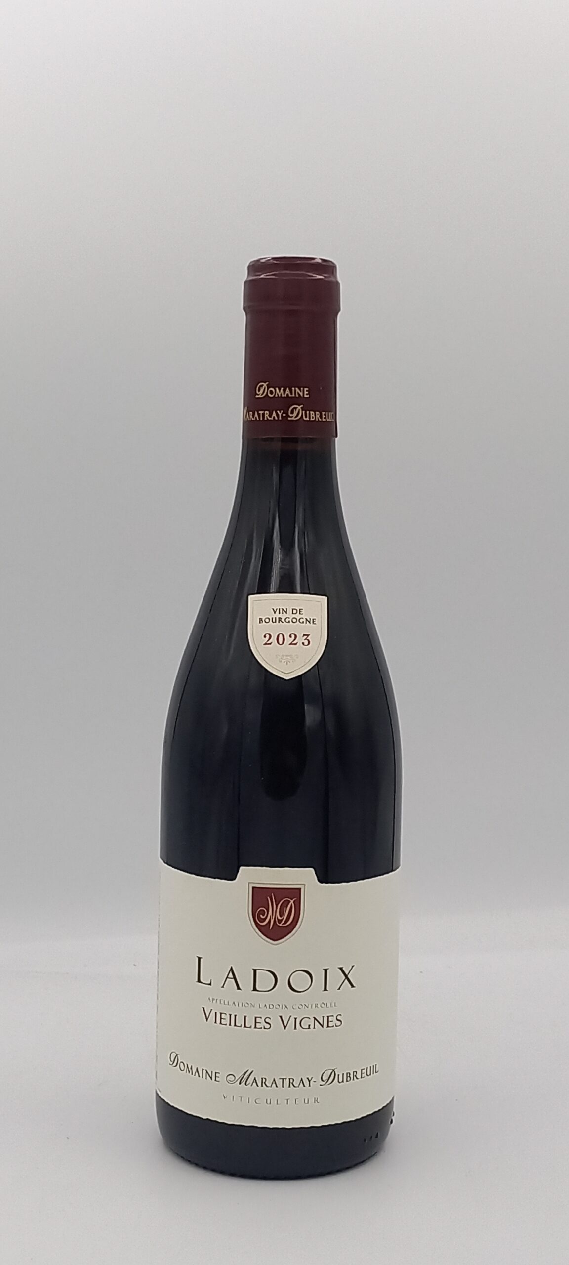 BOURGOGNE LADOIX ROUGE VIEILLES 2023 VIGNES DOMAINE MARATRAY DUBREUIL