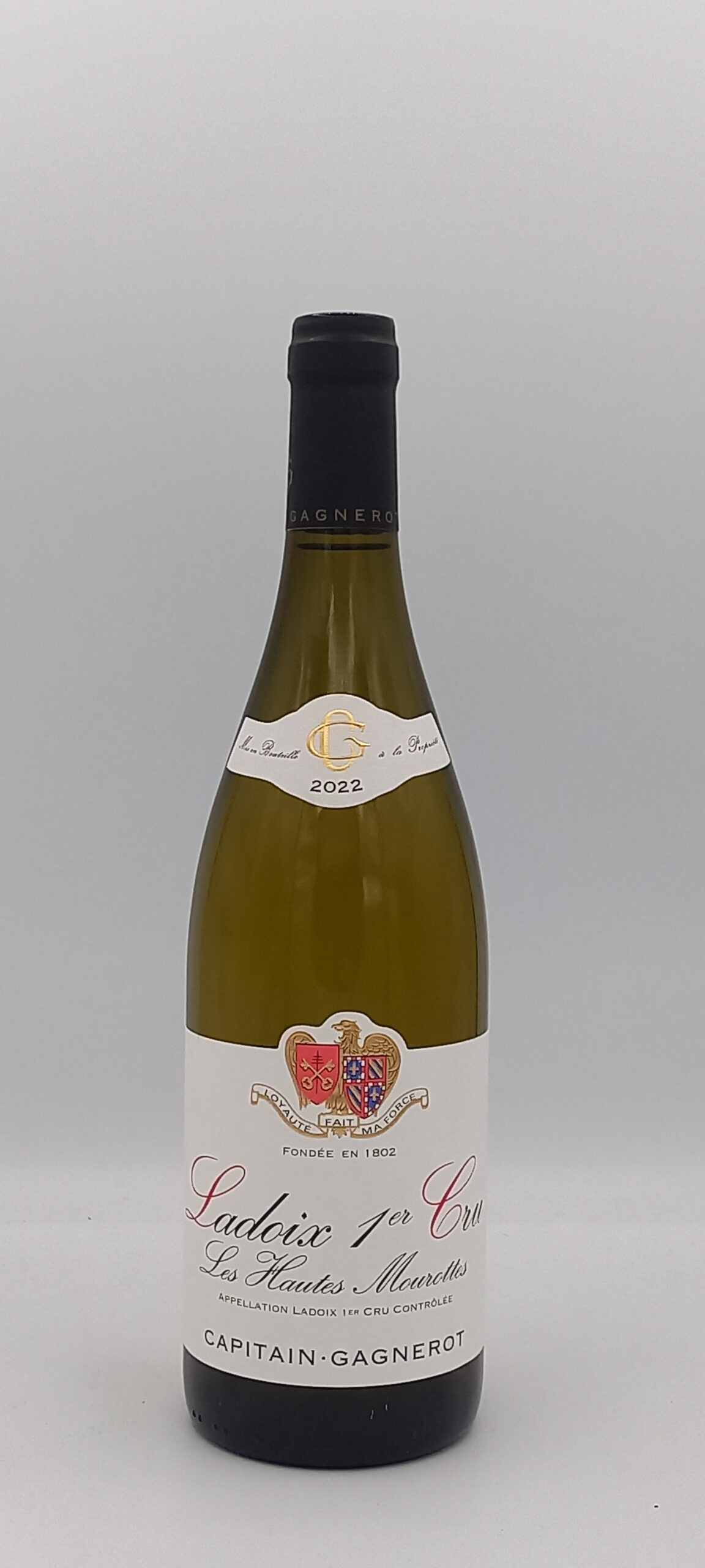 BOURGOGNE LADOIX 1ER CRU 2022 HAUTES MOUROTTES BLANC DOMAINE CAPITAIN GAGNEROT