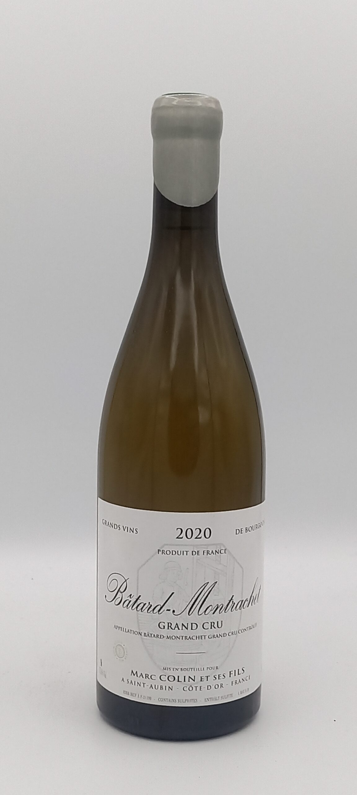 BOURGOGNE BATARD MONTRACHET BLANC GRAND CRU 2020  DOMAINE MARC COLIN