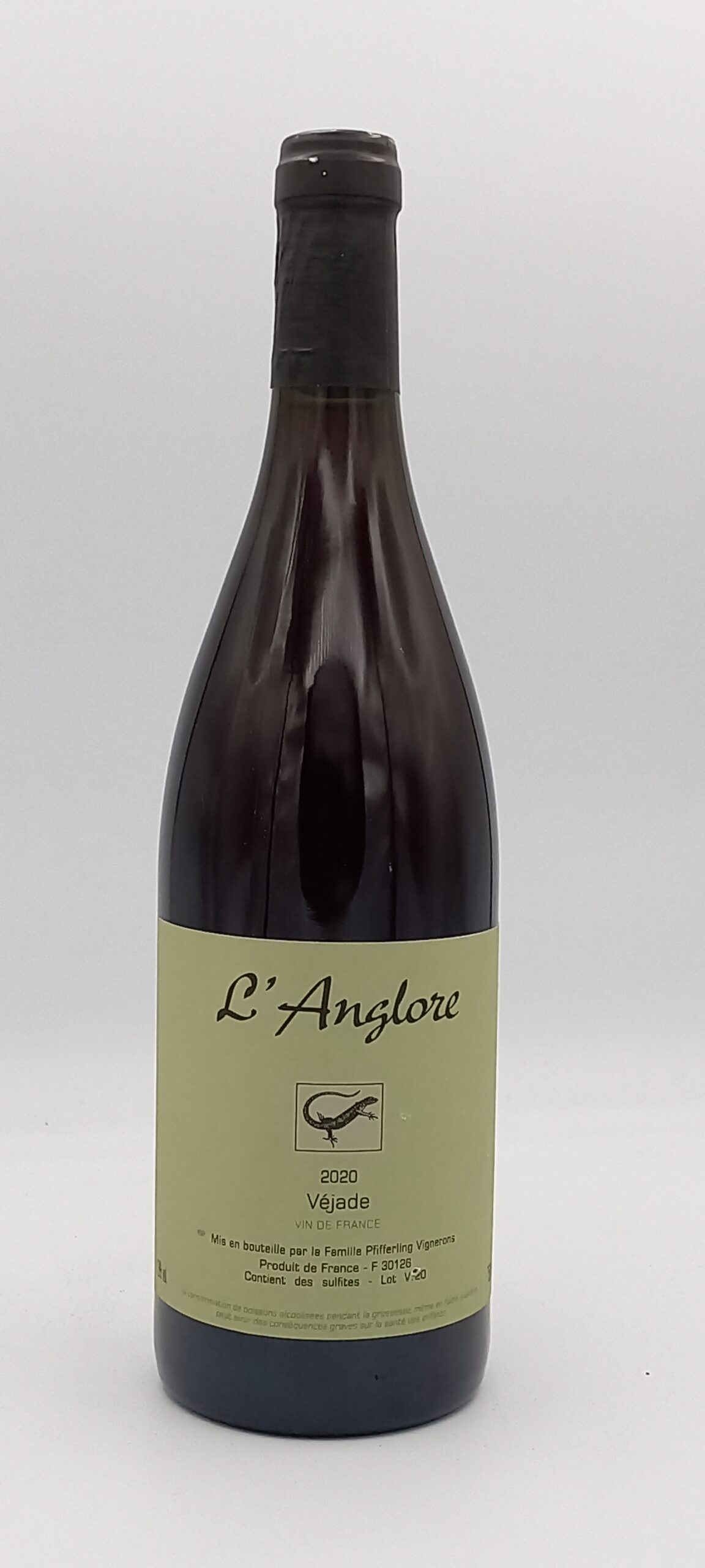 COTE DU RHONE VIN DE FRANCE VEJADE 2020 ROUGE DOMAINE L’ ANGLORE