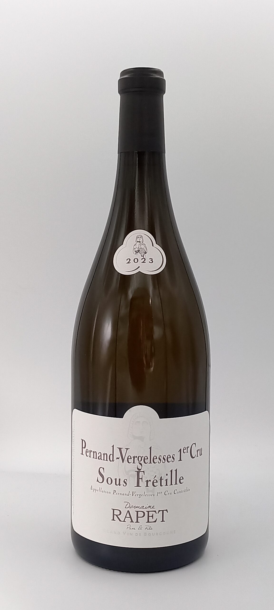 BOURGOGNE MAGNUM PERNAND VERGELESSES 1 ER CRU « SOUS FRETILLES » BLANC 2023 DOMAINE RAPET PERE ET FILS