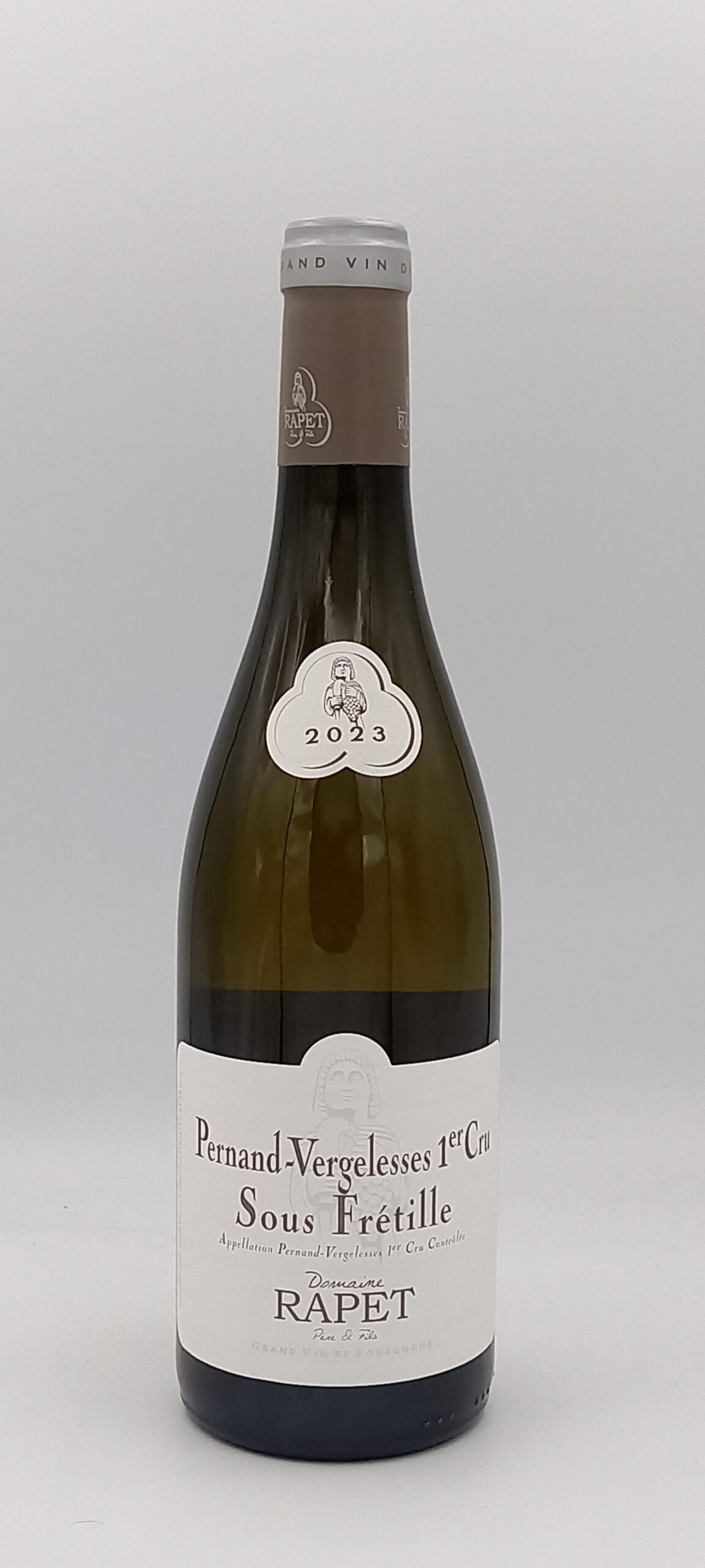 BOURGOGNE PERNAND VERGELESSES « SOUS FRETILLE » BLANC 2023 DOMAINE RAPET PERE ET FILS