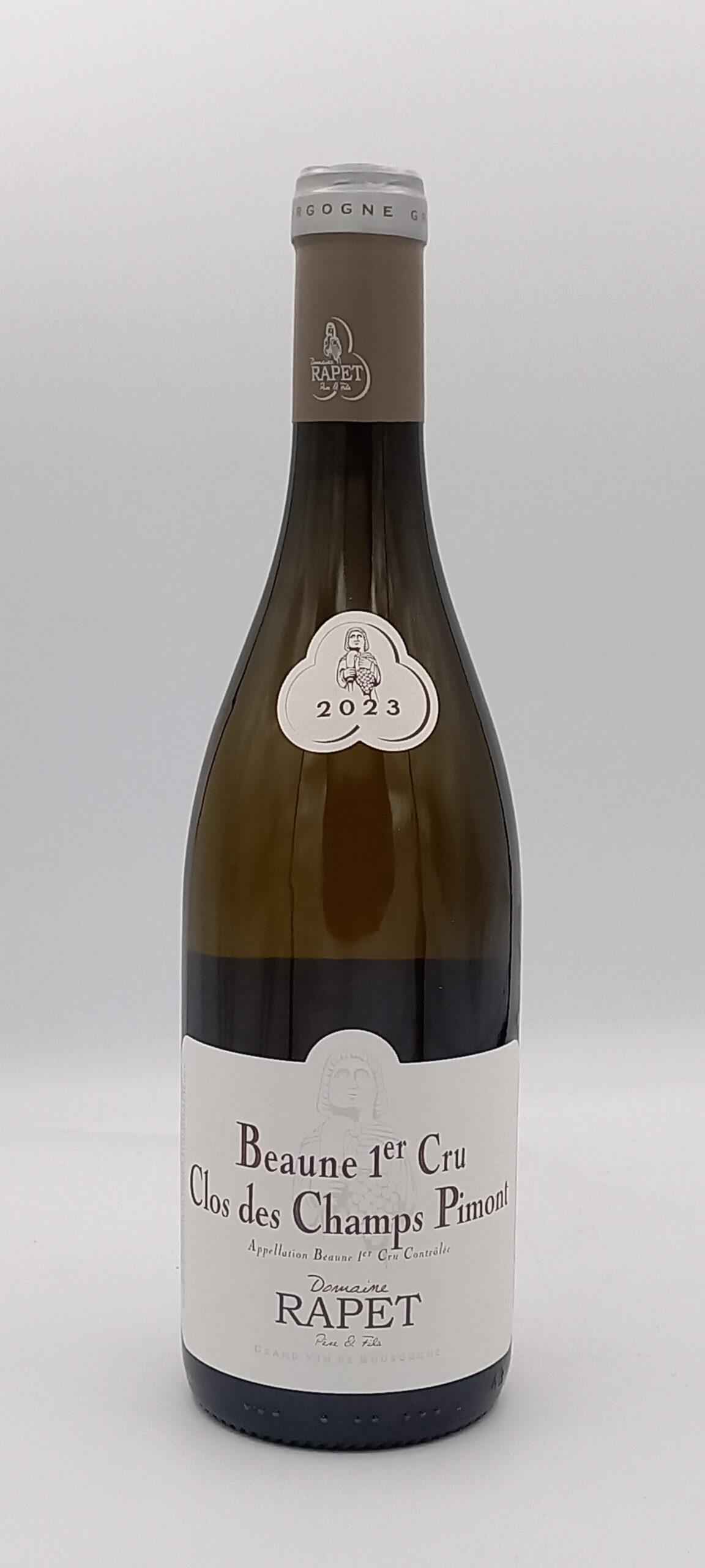 BOURGOGNE BEAUNE 1ER CRU « CLOS DES CHAMPS PIMONT « BLANC 2023 DOMAINE RAPET PERE ET FILS